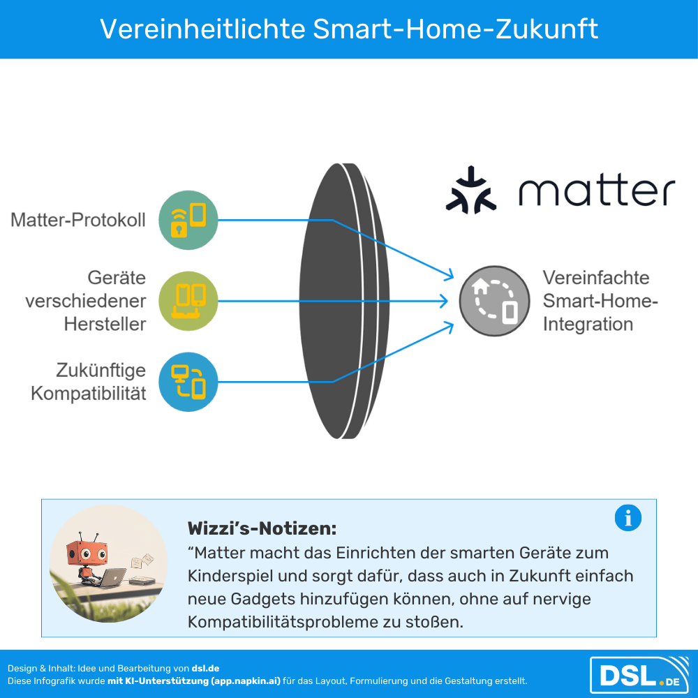 Vereinheitlichte Smart-Home-Zukunft